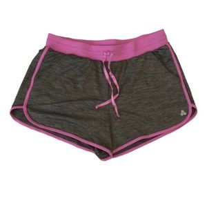 Tek Gear Grey/Purple Workout Shorts  Womens Size L